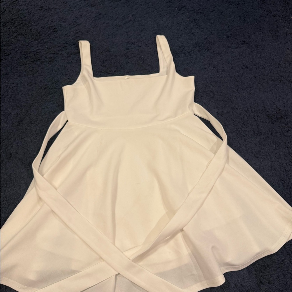 Lucy in the Sky White Mini Dress